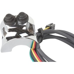 Chrome Legend Handlebar Mounted Control Assembly