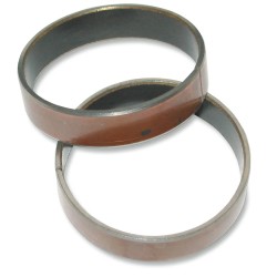 Jeu de bagues de fourche métalliques