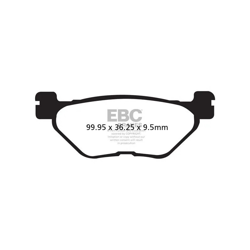 Vee Semi-Sintered Brake Pads