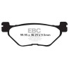 Vee Semi-Sintered Brake Pads