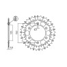 Works Z Steel Rear Sprocket