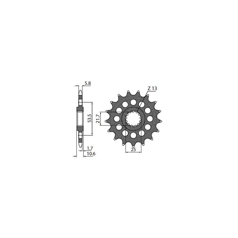 Powerdrive Countershaft Sprocket