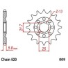 Steel Ultralight Front Sprocket