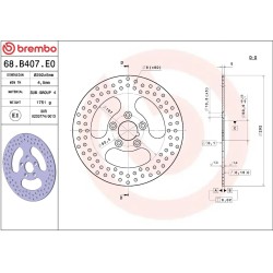 DISQUE DE FREIN FIXE SERIE ORO PRIME LINE