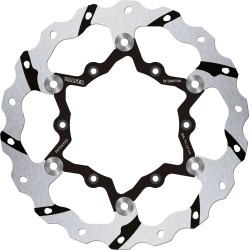 BRAKE ROTOR FLOATING WAVE GROOVED