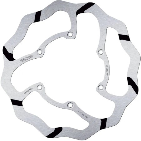 Disque de frein Fixed Wave rainuré oversize