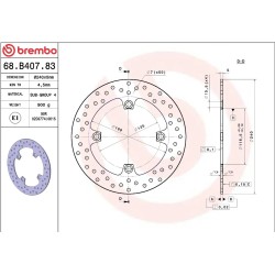 BRAKE ROTOR FIXED SERIE ORO PRIME LINE