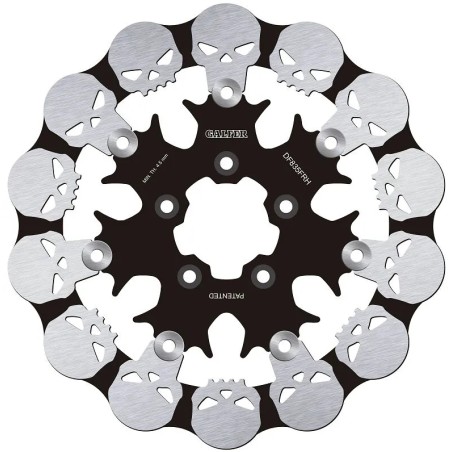 BRAKE ROTOR FLOATING SKULL