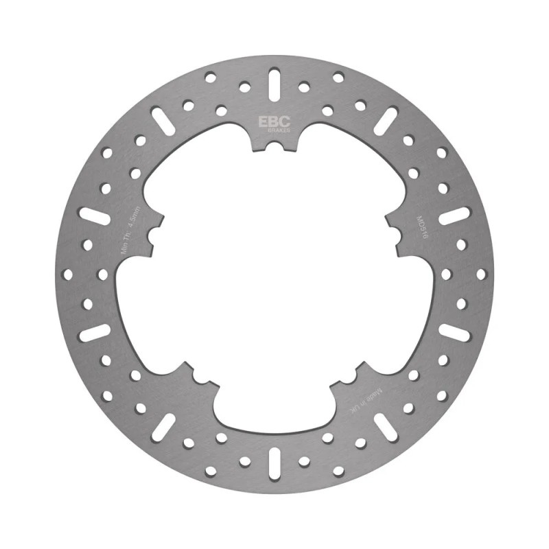 Round HPSR solid brake rotor