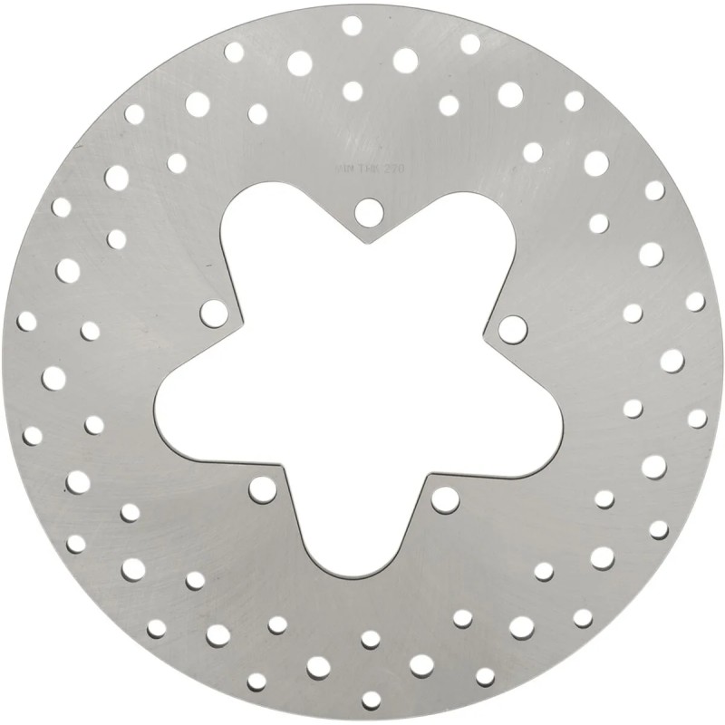 Disque de frein percé en acier inoxydable