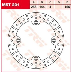 Round Fixed Brake Rotor 250-299mm