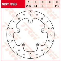 Round Fixed Brake Rotor 250-299mm