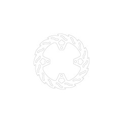 Flame Fixed Brake Rotor