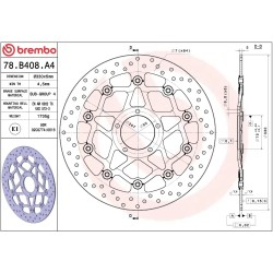 BRAKE ROTOR FLOATING SERIE ORO PRIME LINE