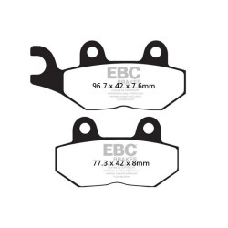 Organic Base  FA  Brake Pads