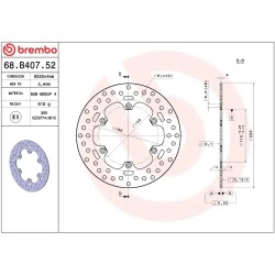 BRAKE ROTOR FIXED SERIE ORO PRIME LINE