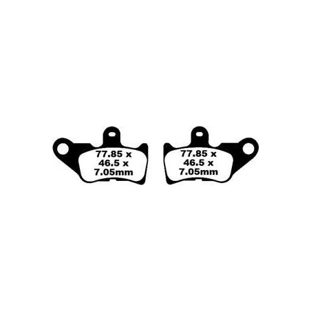 SFA Series Organic Scooter Brake Pads