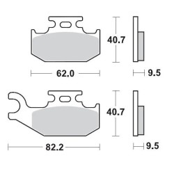 Racing Brake Pads ATV