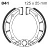G  Grooved Brake Shoe