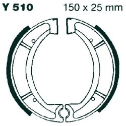 G  Grooved Brake Shoe