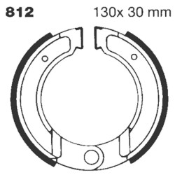 G  Grooved Brake Shoe