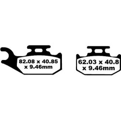 TT Sport Carbon Fusion Brake Pads