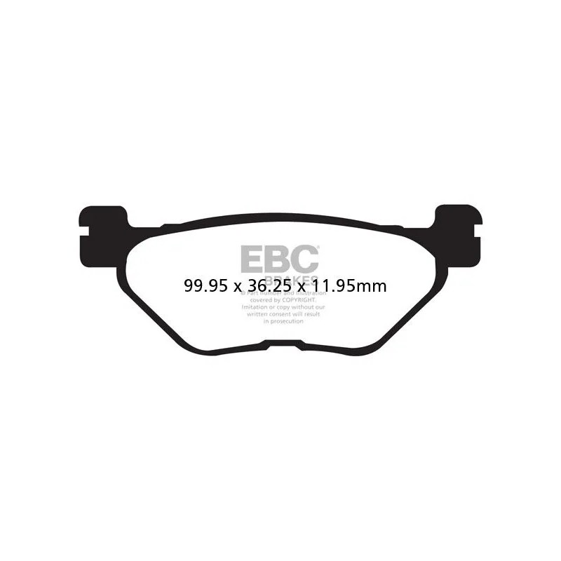 SFAC Carbon Series Scooter Brake Pads