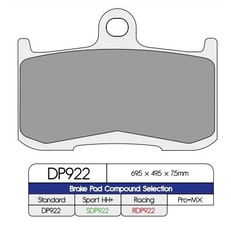Standard Sintered Metal Brake Pads