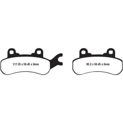 Long-Life Sintered  R  Brake Pads