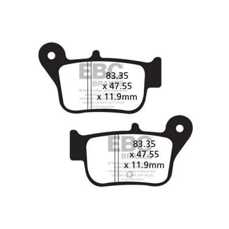 SFA Series Organic Scooter Brake Pads