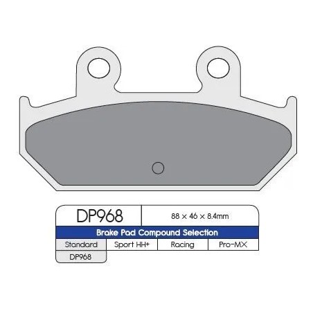 Plaquettes de frein en métal fritté standard