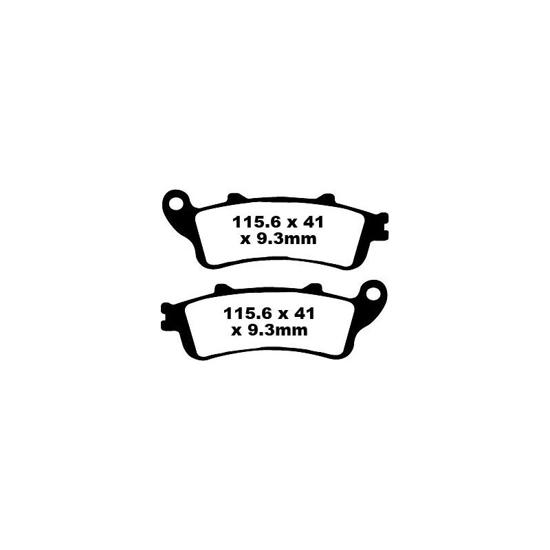 SFA Series Organic Scooter Brake Pads