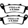 SFA Series Organic Scooter Brake Pads