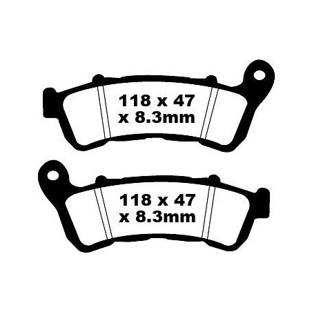 SFA-HH Series Sindered Scooter Brake Pads