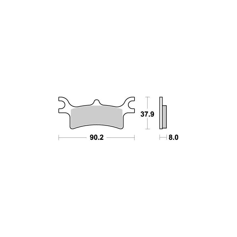 Racing Brake Pads ATV