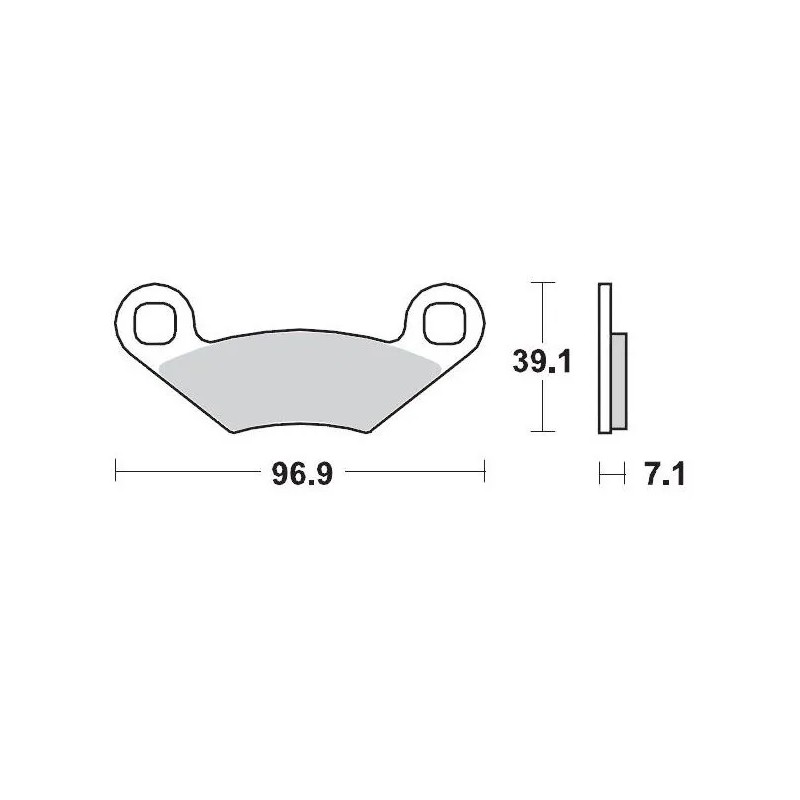 Racing Brake Pads ATV