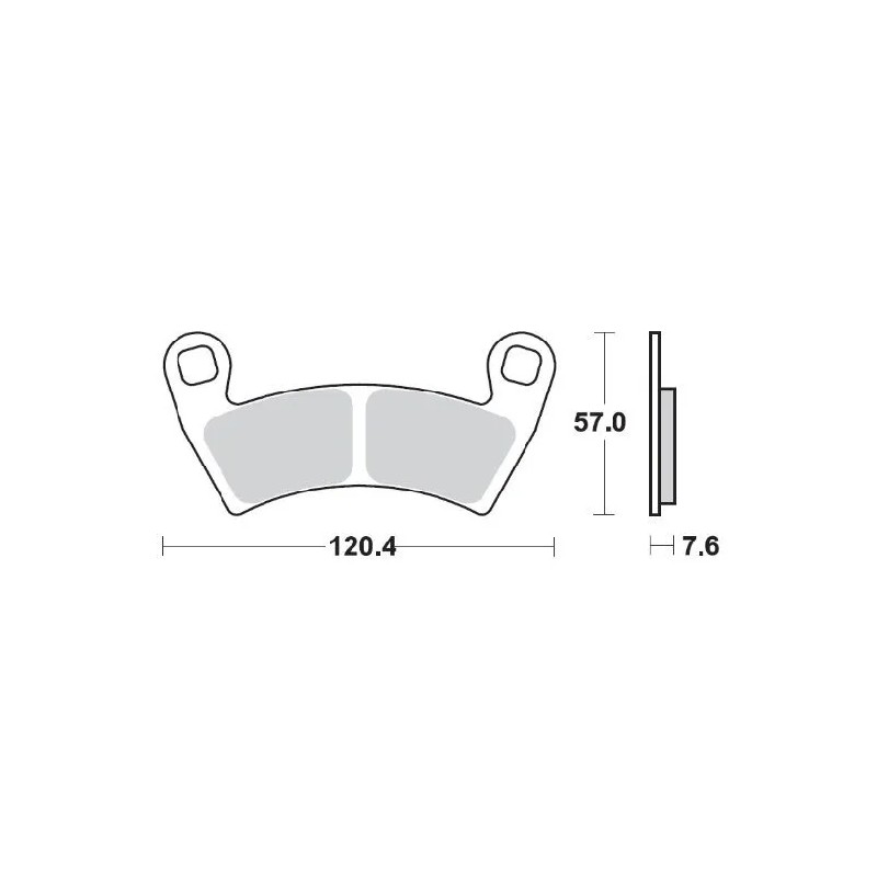 Nitro ATV Brake Pads