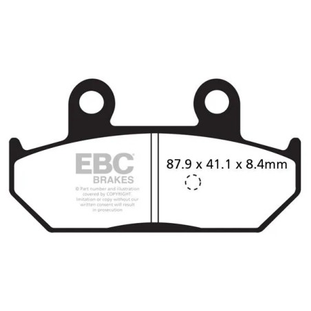 SFAC Carbon Series Scooter Brake Pads