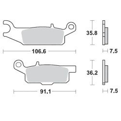Racing Brake Pads ATV