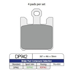 Standard Sintered Metal Brake Pads