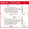SH Series Sindered Rear Brake Pads