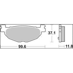 PLAQUETTE DE FREIN SINTER XS PRIME LINE