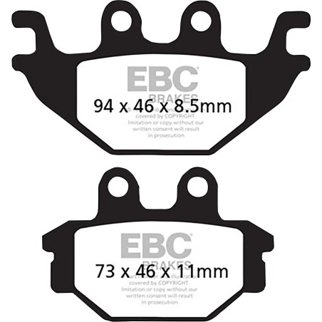 SFAC Carbon Series Scooter Brake Pads