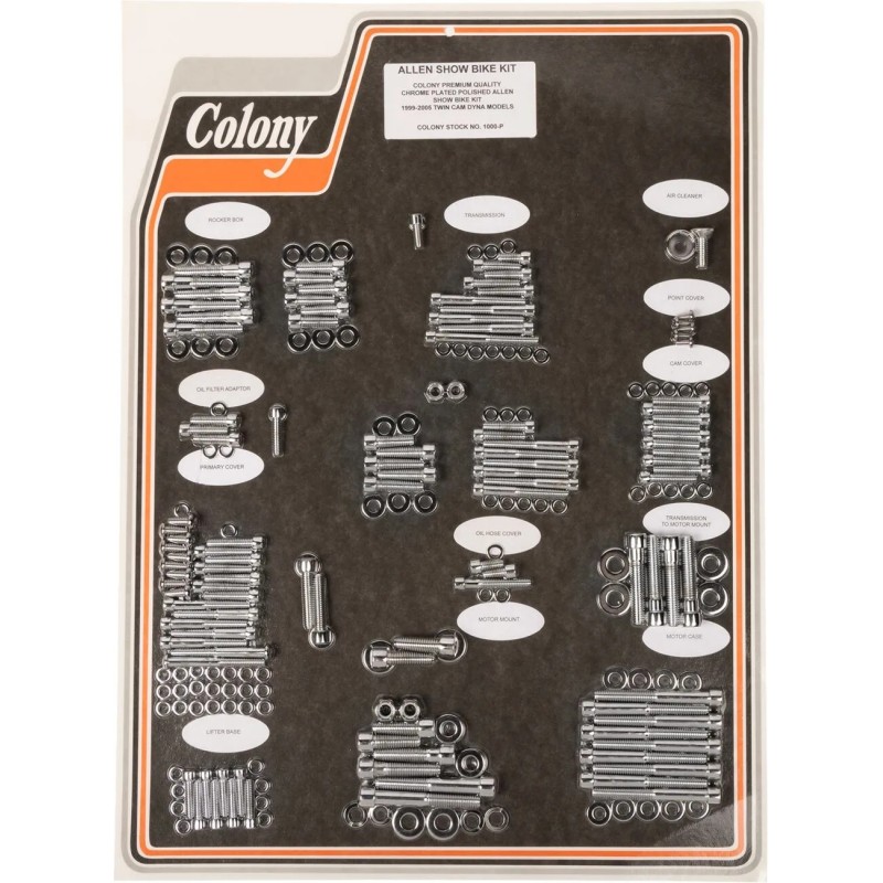 Kit complet de visserie moteur