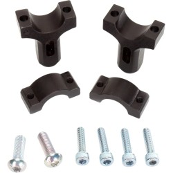 Fixations de 1-1/8" (28,6 mm) pour protège-mains en aluminium