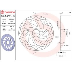 DISQUE DE FREIN FIXE SERIE ORO PRIME LINE