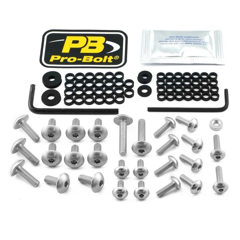 Kit de boulons pour carénage en aluminium pour Kawasaki