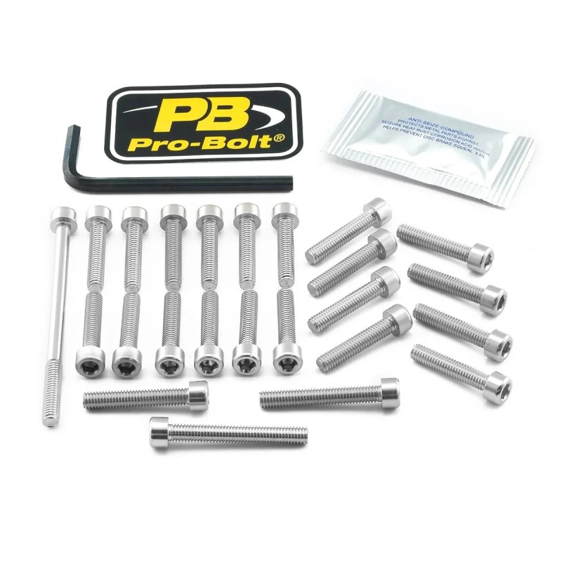 Kit de vis moteur en aluminium pour Suzuki