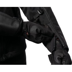 Mesh AF  Leather Jacket