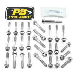 Kit de boulons pour moteur en acier inoxydable pour BMW